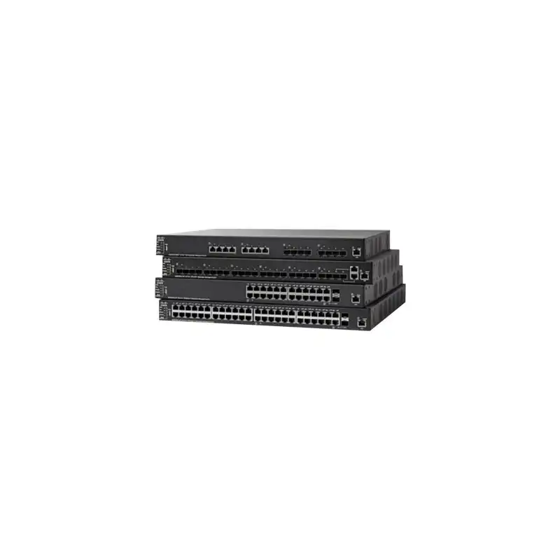 Cisco 550X Series SF550X-48P - Commutateur - C3 - Géré - 48 x 10 - 100 (PoE+) + 2 x combo 10 gigab... (SF550X-48P-K9-EU)_1